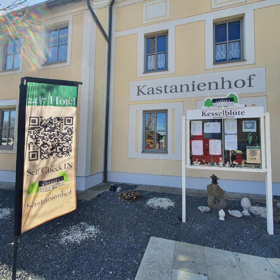 Hotel - Restaurant Kastanienhof Lauingen Екстериор снимка