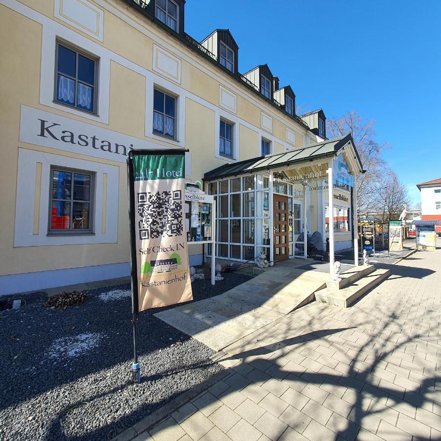 Hotel - Restaurant Kastanienhof Lauingen Екстериор снимка