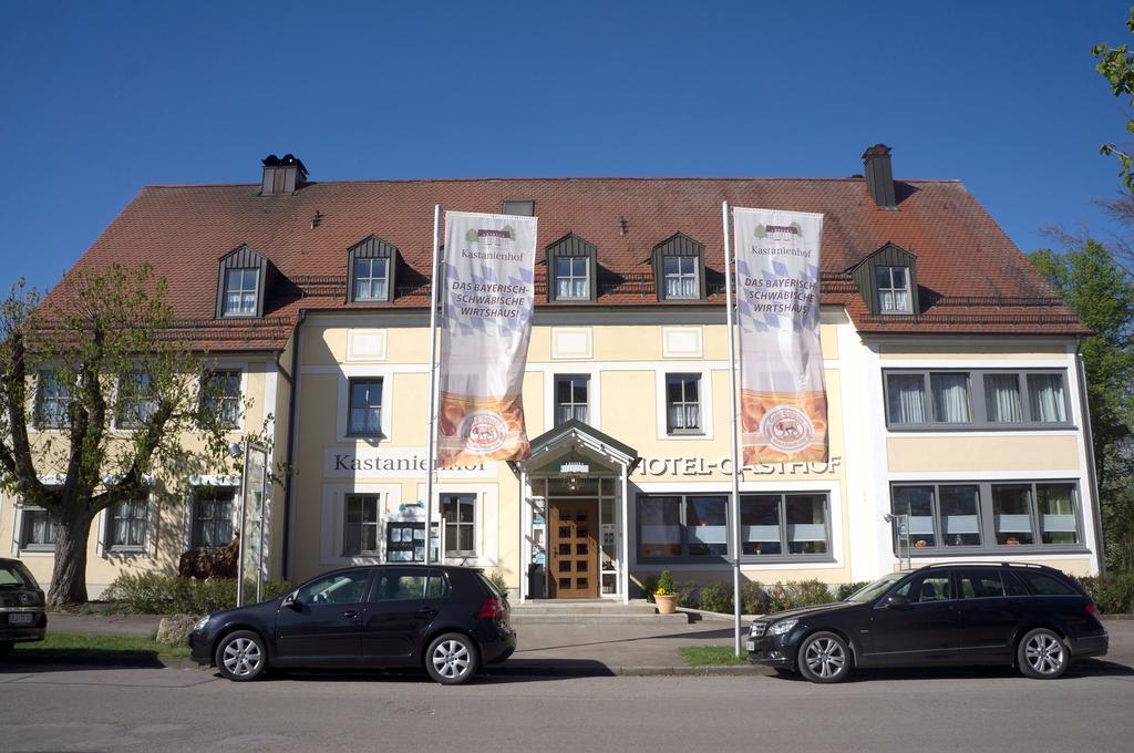 Hotel - Restaurant Kastanienhof Lauingen Екстериор снимка